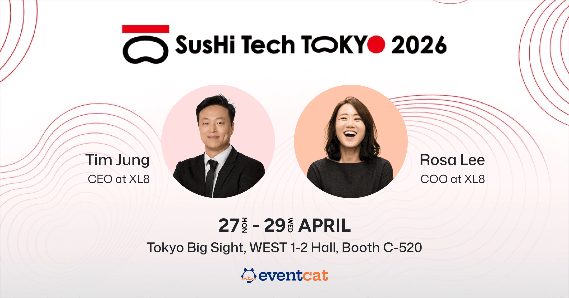 Meet EventCAT at SusHi Tech Tokyo 2026!