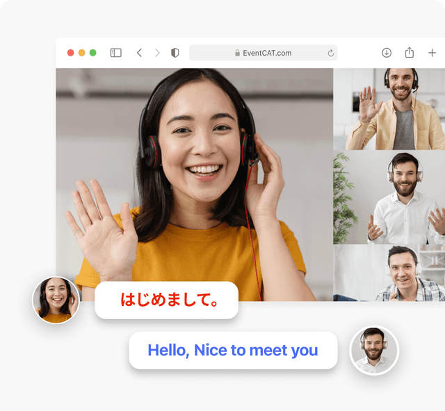Online Meeting Card
